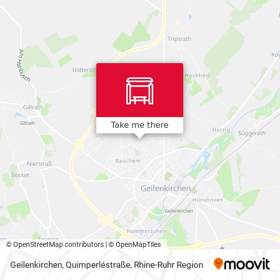 Geilenkirchen, Quimperléstraße map