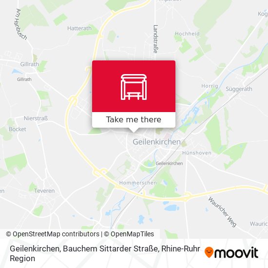 Geilenkirchen, Bauchem Sittarder Straße map