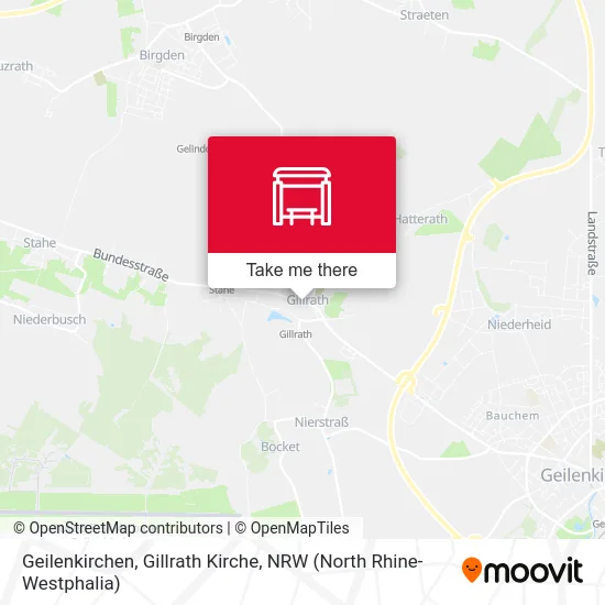 Geilenkirchen, Gillrath Kirche map