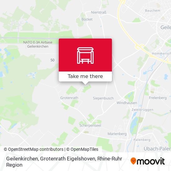 Geilenkirchen, Grotenrath Eigelshoven map