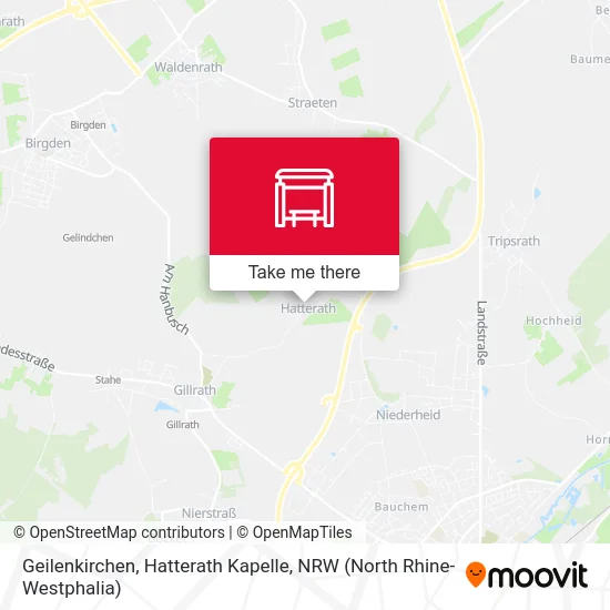 Geilenkirchen, Hatterath Kapelle map