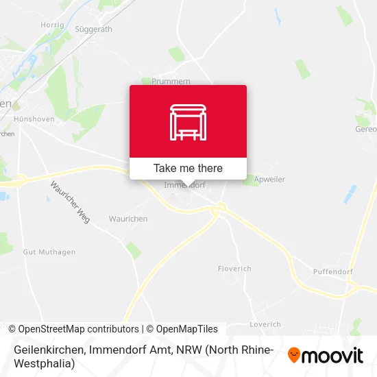 Карта Geilenkirchen, Immendorf Amt