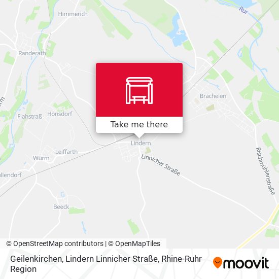 Geilenkirchen, Lindern Linnicher Straße map