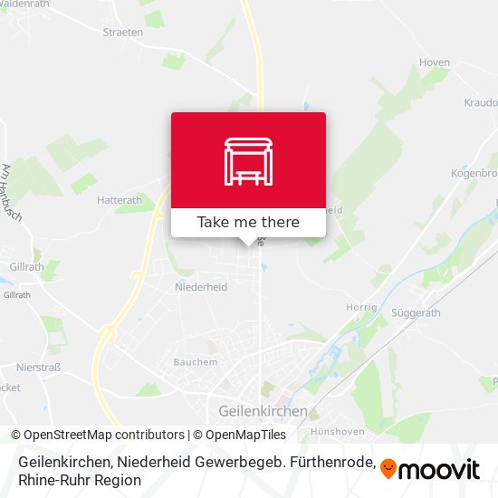 Geilenkirchen, Niederheid Gewerbegeb. Fürthenrode map