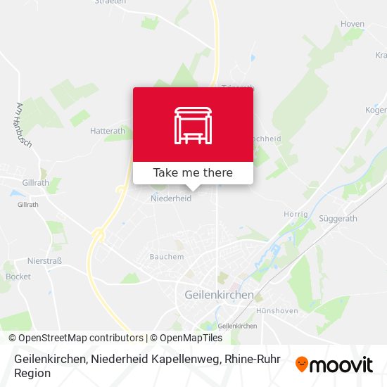 Geilenkirchen, Niederheid Kapellenweg map