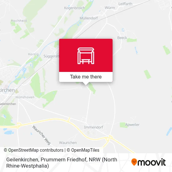 Geilenkirchen, Prummern Friedhof map