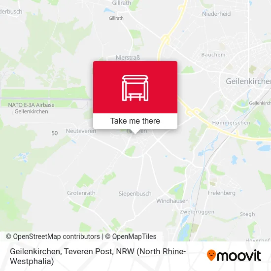 Geilenkirchen, Teveren Post map