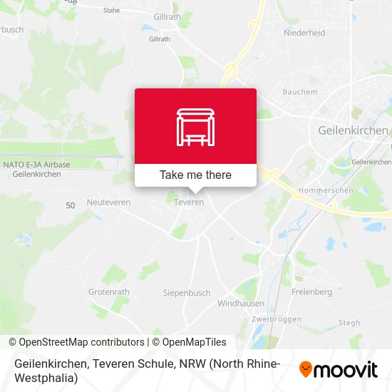 Geilenkirchen, Teveren Schule map