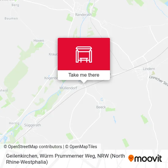 Geilenkirchen, Würm Prummerner Weg map