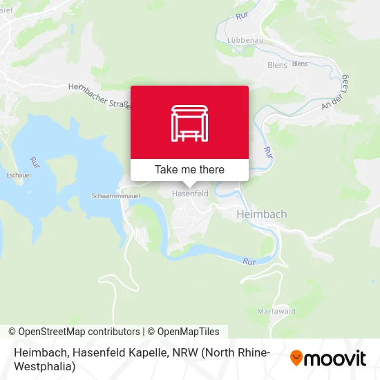 Карта Heimbach, Hasenfeld Kapelle