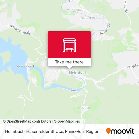 Heimbach, Hasenfelder Straße map