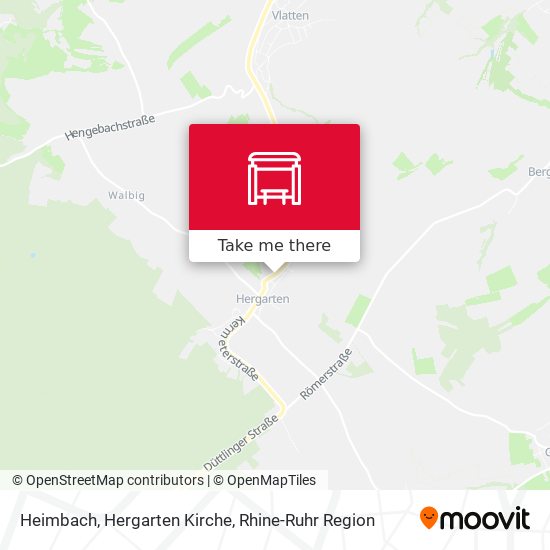 Heimbach, Hergarten Kirche map