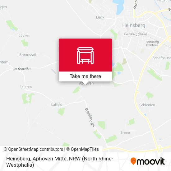 Карта Heinsberg, Aphoven Mitte