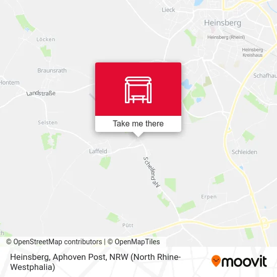 Карта Heinsberg, Aphoven Post