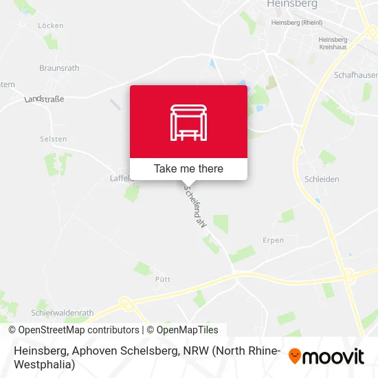 Карта Heinsberg, Aphoven Schelsberg