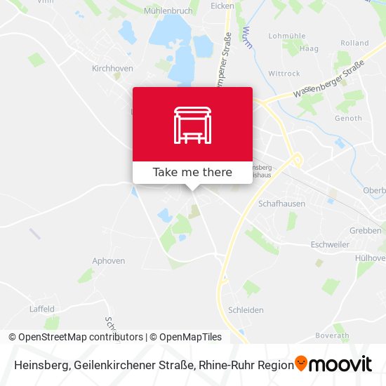 Heinsberg, Geilenkirchener Straße map