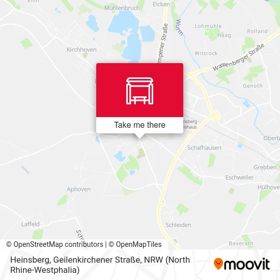 Карта Heinsberg, Geilenkirchener Straße