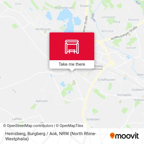 Карта Heinsberg, Burgberg