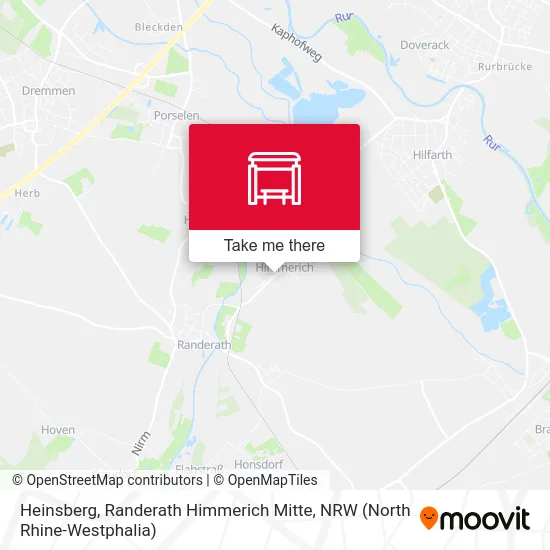 Карта Heinsberg, Randerath Himmerich Mitte