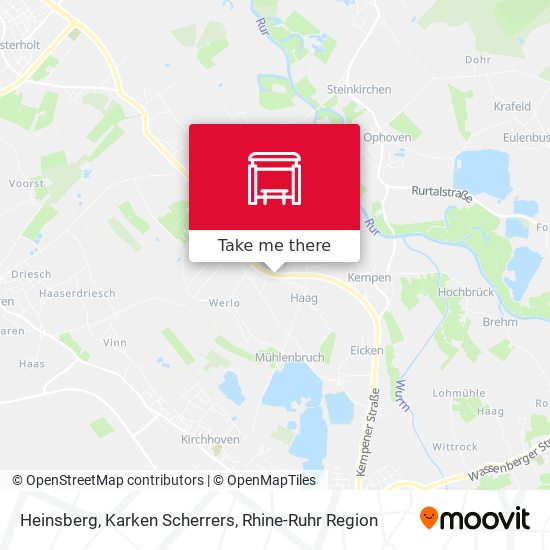 Heinsberg, Karken Scherrers map