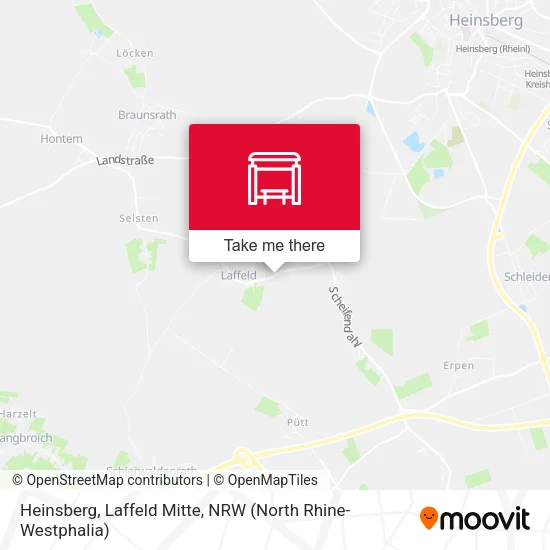 Карта Heinsberg, Laffeld Mitte