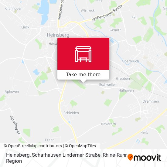 Heinsberg, Schafhausen Linderner Straße map