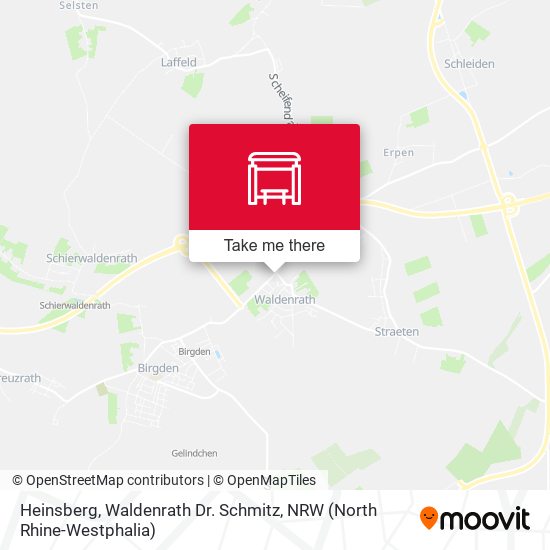 Heinsberg, Waldenrath Dr. Schmitz map
