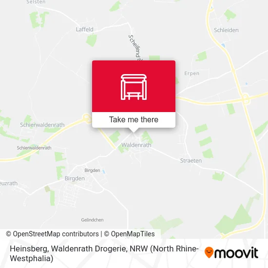 Карта Heinsberg, Waldenrath Drogerie
