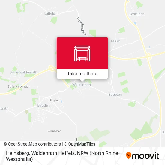 Карта Heinsberg, Waldenrath Heffels