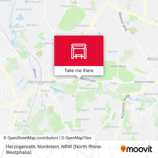 Карта Herzogenrath, Nordstern