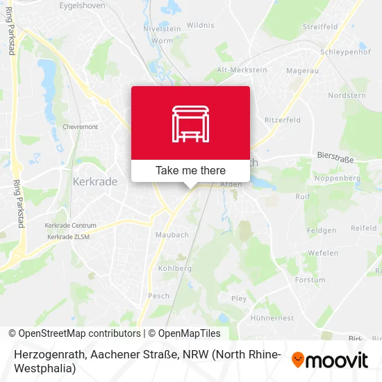 Карта Herzogenrath, Aachener Straße