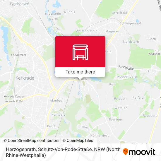 Карта Herzogenrath, Schütz-Von-Rode-Straße