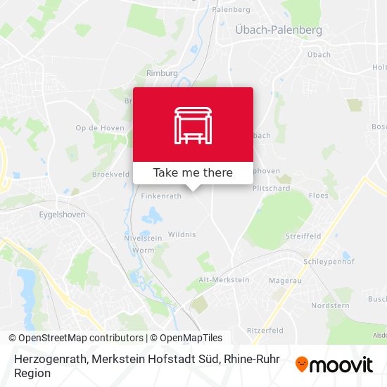 Herzogenrath, Merkstein Hofstadt Süd map