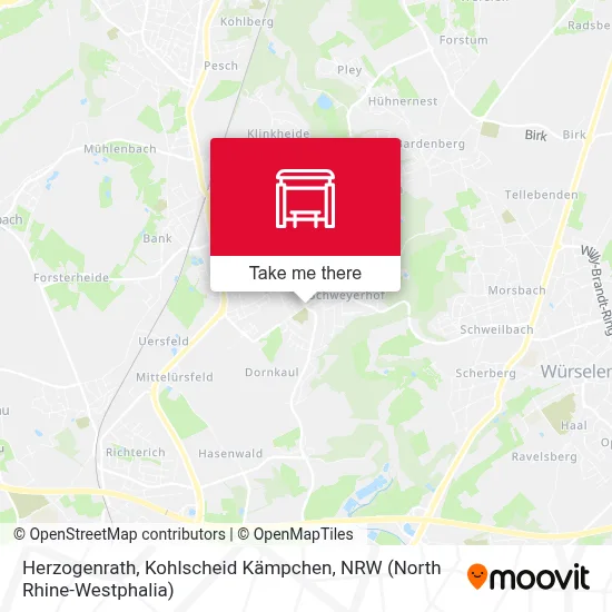 Herzogenrath, Kohlscheid Kämpchen map