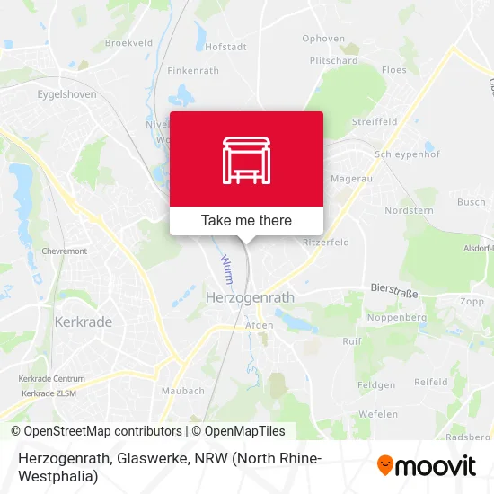 Карта Herzogenrath, Glaswerke