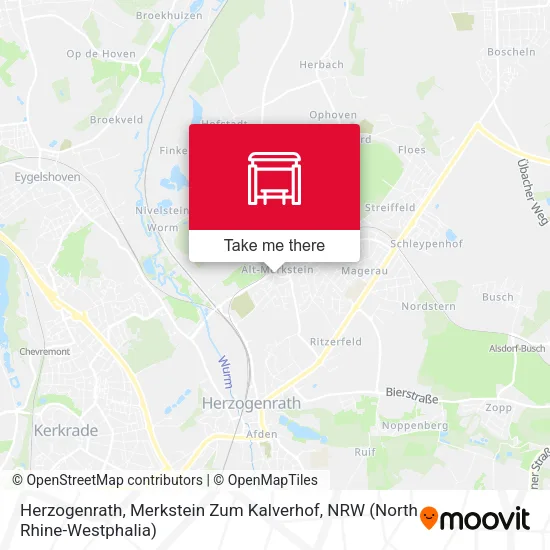 Карта Herzogenrath, Merkstein Zum Kalverhof