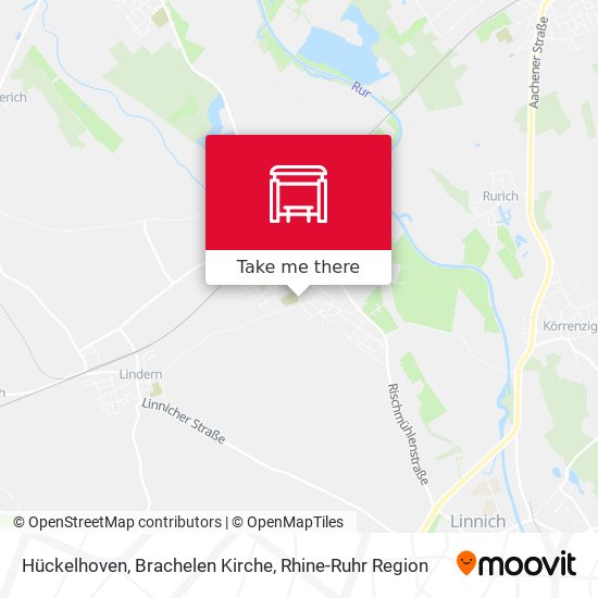 Hückelhoven, Brachelen Kirche map