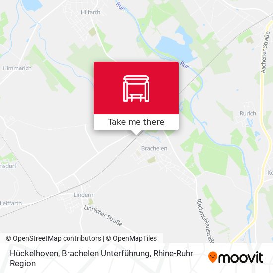 Hückelhoven, Brachelen Unterführung map