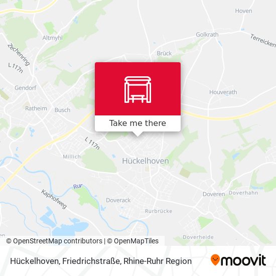 Hückelhoven, Friedrichstraße map