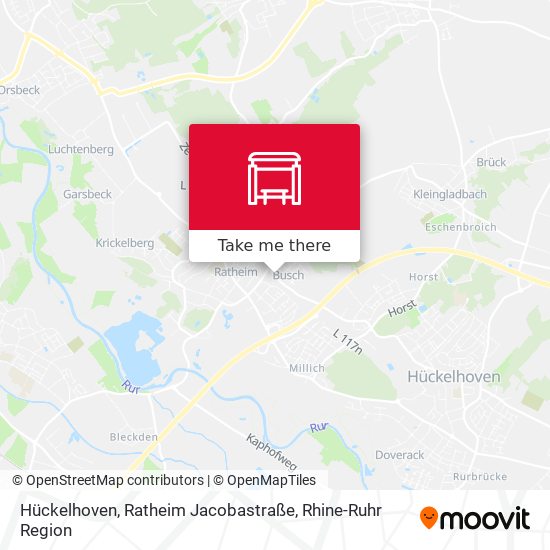 Hückelhoven, Ratheim Jacobastraße map