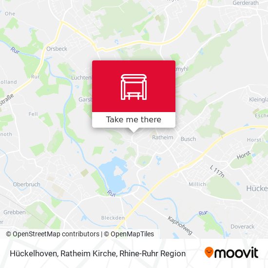 Hückelhoven, Ratheim Kirche map