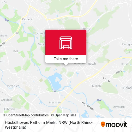 Hückelhoven, Ratheim Markt map