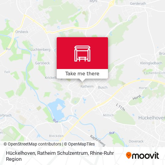 Hückelhoven, Ratheim Schulzentrum map