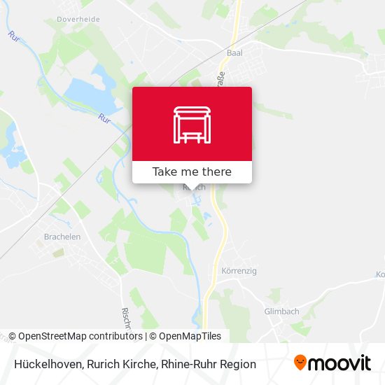 Hückelhoven, Rurich Kirche map