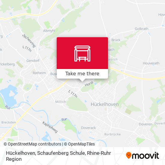 Hückelhoven, Schaufenberg Schule map