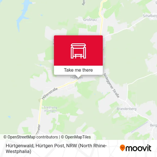 Карта Hürtgenwald, Hürtgen Post