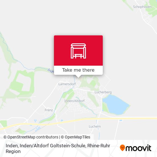 Inden, Inden / Altdorf Goltstein-Schule map