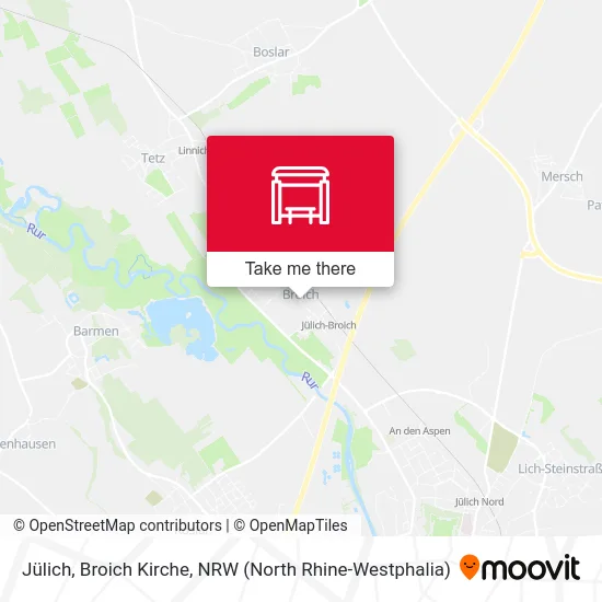 Карта Jülich, Broich Kirche