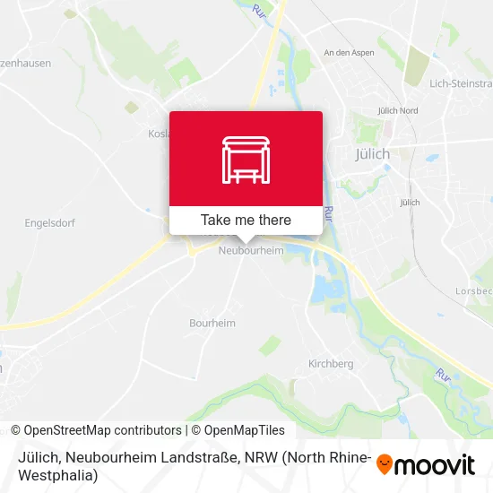 Карта Jülich, Neubourheim Landstraße
