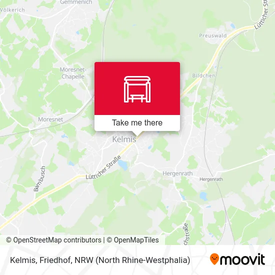 Kelmis, Friedhof map